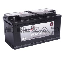 Аккумулятор AGM 95А/ч обратная полярность, 6СТ95(0) AGM595901, KORTEX